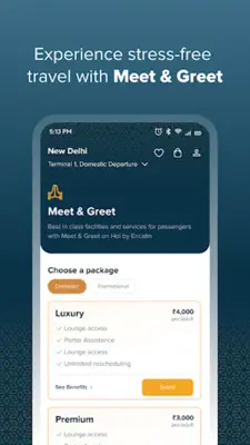 HOI - Airport Travel Companion android App screenshot 2